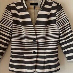 Le Chateau Striped Blazer